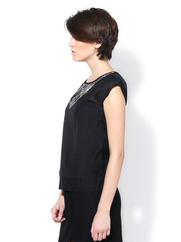 Sisley Women Black Top