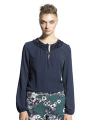 Sisley Women Navy Top