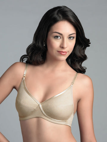 Soie Classic Beige Bra CB-401