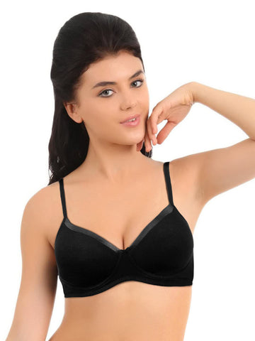Soie Black Bra CB-104