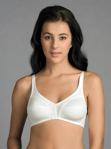 Soie Classic White Bra CB-304