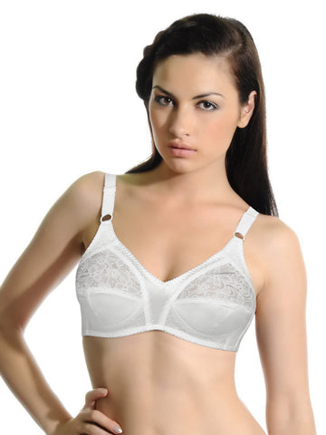 Soie Classic White Bra CB-311