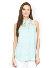 Srota Women Light Green Top