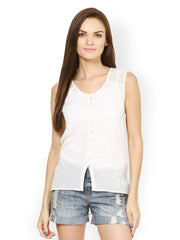 Srota Women Off-White Printed Top