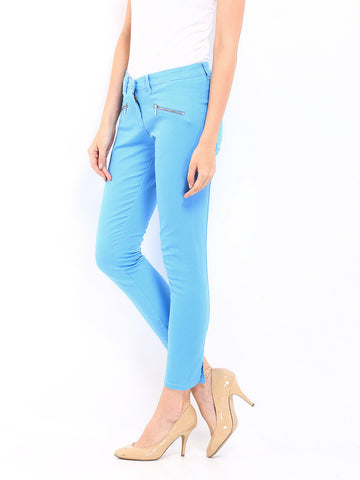 Style Quotient Women Blue Trousers