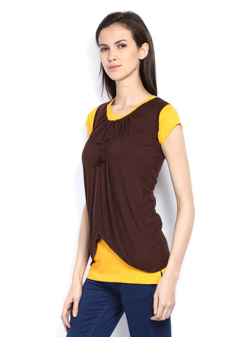 Style Quotient Women Brown Shrug