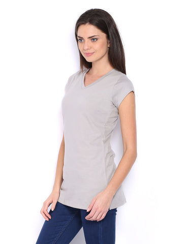 Style Quotient Women Grey T-shirt