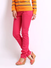 Style Quotient Women Pink Regular Fit Viktor Trousers