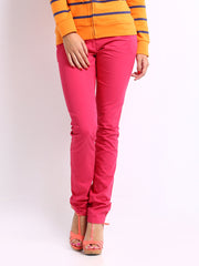 Style Quotient Women Pink Regular Fit Viktor Trousers