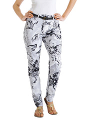 Stylista Original Women Grey &amp; Black Indie Sunday Trousers