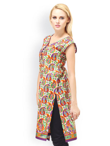 Suhi Women Multicoloured Printed Kurta