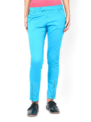 Taanz Women Turquoise Blue Trousers