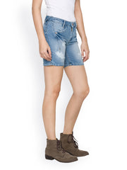 Tarama Women Blue Shorts