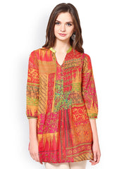 Taurus Women Multicoloured Printed Kurti