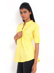 Ten on Ten Women Yellow Top