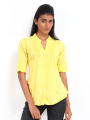 Ten on Ten Women Yellow Top