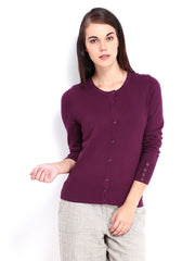The Collection by Debenhams Women Burgundy Cardigan