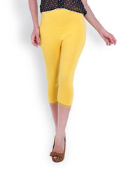 The Gud Look Women Yellow Capris
