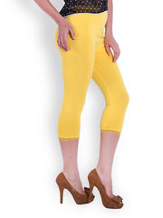 The Gud Look Women Yellow Capris