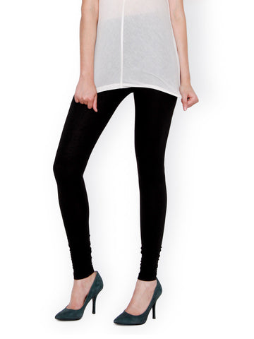The Gud Look Women Black Leggings