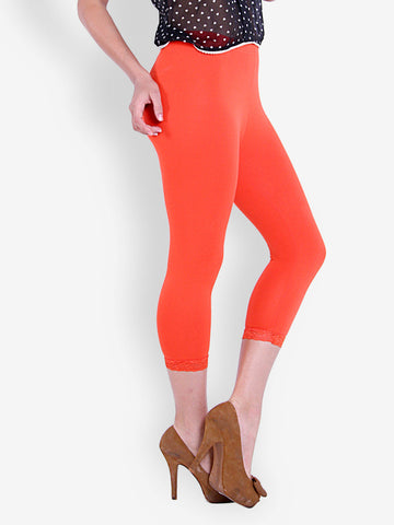 The Gud Look Women Orange Capris