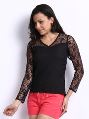 The Vanca Women Black Top