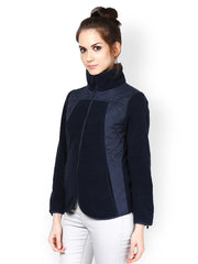 The Vanca Women Blue Jacket