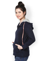 The Vanca Women Navy Jacket