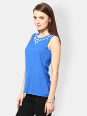 The Vanca Women Blue Top
