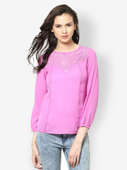The Vanca Women Lavender Top