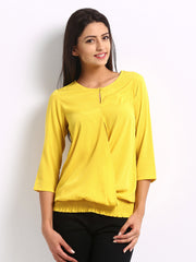 The Vanca Women Yellow Top