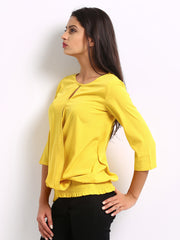 The Vanca Women Yellow Top