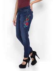 Tokyo Talkies Women Blue Slim Fit Jeans