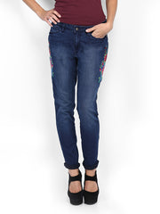 Tokyo Talkies Women Blue Slim Fit Jeans