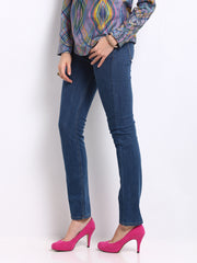 Tokyo Talkies Women Blue Veronica Slim Fit Jeans