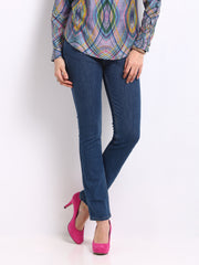 Tokyo Talkies Women Blue Veronica Slim Fit Jeans