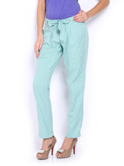 Tokyo Talkies Women Green Trousers