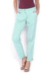 Tokyo Talkies Women Green Trousers