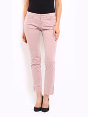 Tokyo Talkies Women Pink Slim Fit Ankle Length Jeans