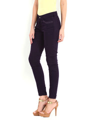 Tokyo Talkies Women Purple Slim Fit Jeans