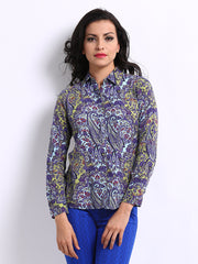 Tokyo Talkies Women Multi-Coloured Printed Casual Shirt