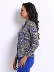 Tokyo Talkies Women Multi-Coloured Printed Casual Shirt
