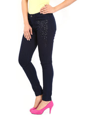Tokyo Talkies Women Navy Skinny Fit Jeans