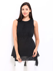 Tokyo Talkies Women Black Tunic