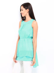 Tokyo Talkies Women Blue Tunic
