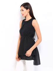 Tokyo Talkies Women Black Tunic