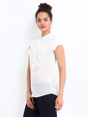 Tokyo Talkies Women White Top