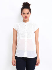 Tokyo Talkies Women White Top