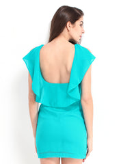Tonga Blue Shift Dress