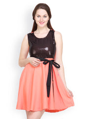 Tops and Tunics Pink Fit &amp; Flare Dress